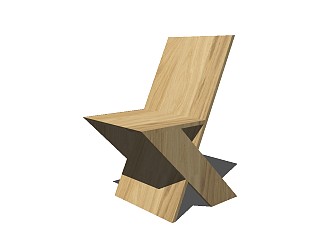 <em>精品</em>现代<em>室内</em>木质座椅 座凳<em>su模型</em>
